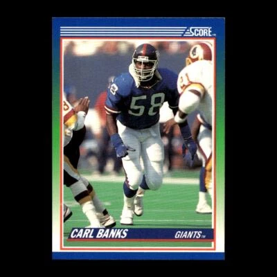 Carl Banks 1990 Score New York Giants #91 Set Break GM - Image 1 of 2
