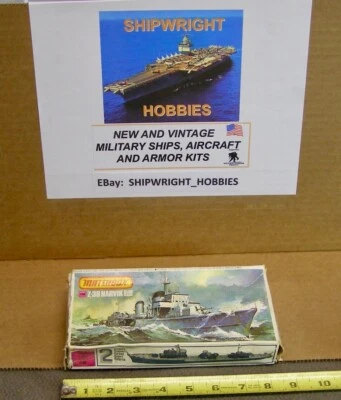 MIB Matchbox 1/700 Z-38 German WW2 NARVIK Destroyer - Image 1 of 4