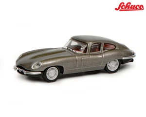 Schuco 26398 Jaguar E-Type, grau metallic 1:87 ++ NEUHEIT 2019 - Bild 1 von 2