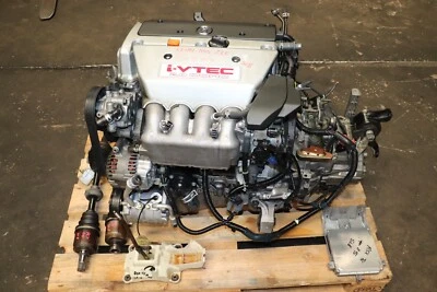 05-2006 Acura RSX Type S PRB Head K24A4 2.4L Block  w/ NSN4 6Speed Transmission  - Image 1 of 4