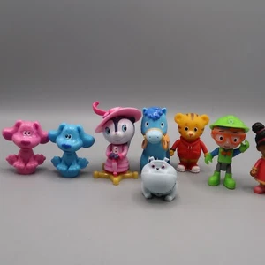Blue's Clues Daniel Tiger Sheriff Calli Puppy Pals Figures Cartoon Friends Lot - Picture 1 of 11