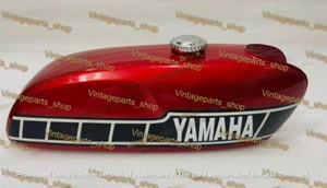 Tanque de combustible de gasolina de acero pintado cereza apto para Yamaha FS1 DX modelo 1977 - Imagen 1 de 6