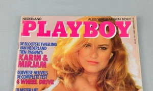 Vintage Playboy Nederland September 1989 Karin & Mirjam - Bild 1 von 2