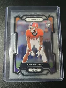 Nate Wiggins - Prizm Draft Picks 2024 - Baltimore Ravens, Clemson Tigers - RC - Bild 1 von 2