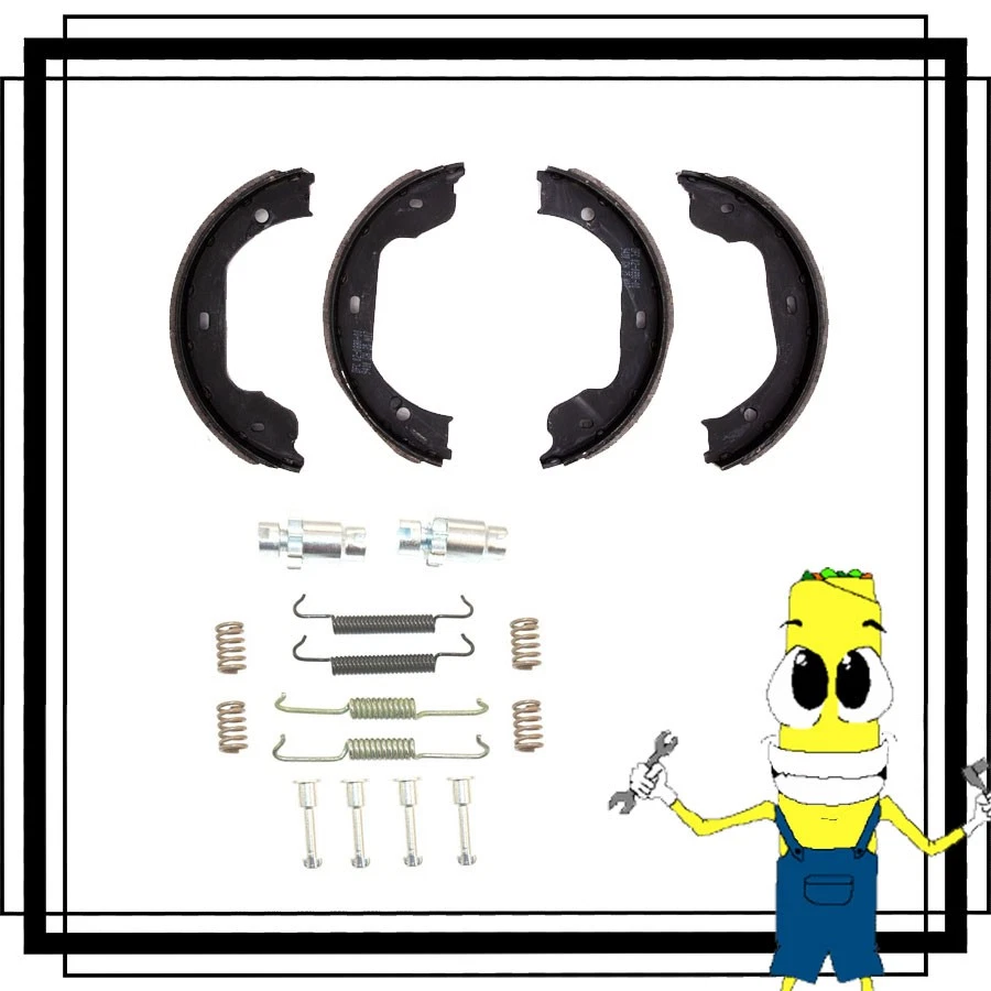 Parking Emergency Brake Shoe Hardware Kit for BMW 750Li xDrive 2010-2015 - Image 1 of 1
