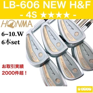 Honma Lb-606 4S 4 Sterne Eisen Schläger Set Gold - Bild 1 von 10