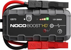 NOCO Boost HD GB70 2000A UltraSafe Avviatore a Salto per Auto, Jump Starter Power Pack, 12V - Foto 1 di 6