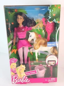 MUÑECA Y PONY MATTEL BARBIE I CAN BE PET 2011 RARA ¡NUEVA! - Imagen 1 de 7
