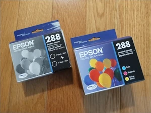 2025-26 Oryginalny zestaw 5 atramentów Epson 288 T288 Expression XP-330 340 XP-430 440 ZAPIECZĘTOWANY - Zdjęcie 1 z 1