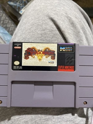 超级任天堂 (SNES) 游戏盒 Shadowrun 正品、已测试、可正常工作! — 第 1/3 张图片