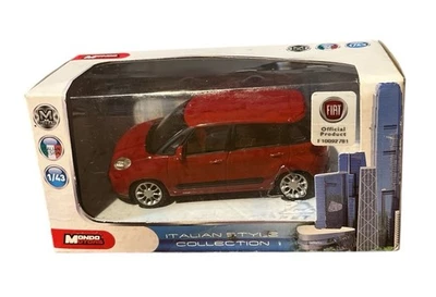 🚗 Modellino Macchina Fiat 500L Scala 1:43 Italian Style Mondo Motors Auto - Immagine 1 di 3