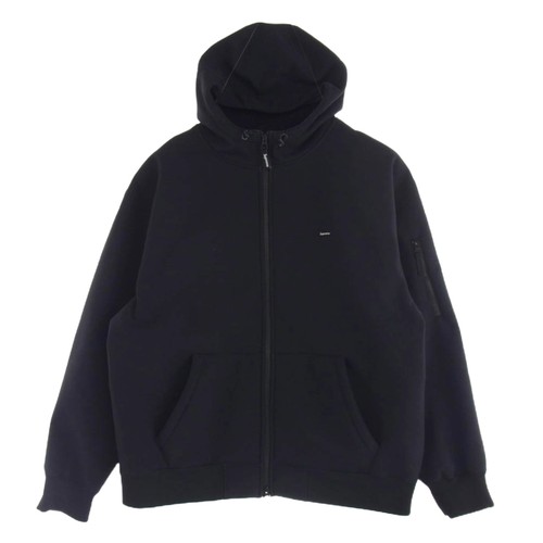 Giacca felpa Supreme 23AW WINDSTOPPER con cappuccio e zip nera XL usata LIFE 0