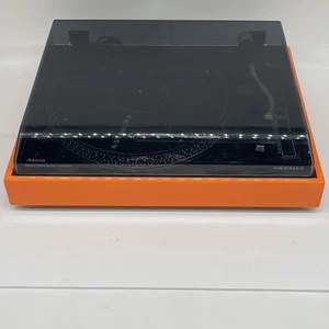 Crosley Advance Turntable LP Player Gorgeous Orange Phono USB Output *TESTED - Picture 1 of 7