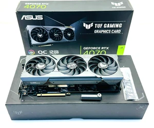 ASUS TUF NVIDIA GeForce RTX 4070 OC 12GB Aura Sync - Picture 1 of 17