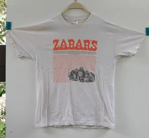 Camiseta De Colección Zabar's New York Deli Fruit of the Loom Blanca Talla L - Imagen 1 de 7