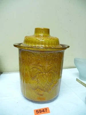 5947.         Alter Rumtopf Keramik Topf Deko Rumtopf - Bild 1 von 4