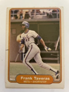 Fleer Frank Taveras 1982 #539 New York Mets - Foto 1 di 2
