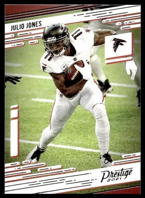 2021 Panini Prestige Julio Jones Atlanta Falcons #32 - Image 1 of 2