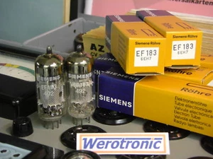 2 piezas Siemens EF183 EF 183 tubo probado N.O.S. - Imagen 1 de 1
