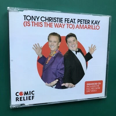 Tony Christie (IS THIS THE WAY TO) AMARILLO Peter Kay Comic Relief Pop CD Single - Image 1 of 4