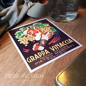 Das fünfte Element - Prop Grappa Likör / selbstklebendes Alkoholflaschenetikett - Bild 1 von 1