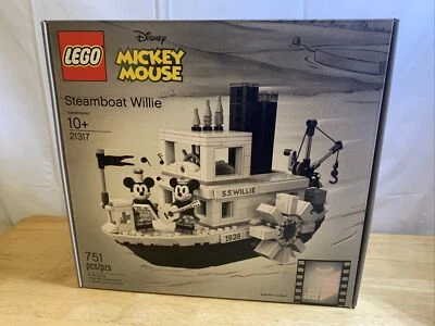 Lego Set 21317 Steamboat Willie LEGO Ideas (CUUSOO) New! Sealed! 751 Pieces! - Image 1 of 4