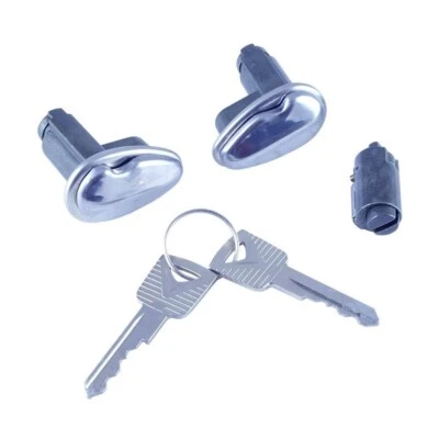 Juego de cerradura de encendido y puerta Lincoln 1952-1958 nuevo con llaves Foto 1 de 4