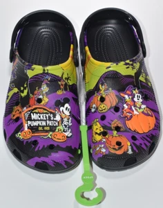 Disney Parks Halloween 2024 Mickey’s Pumpkin Patch Erwachsene Clogs Crocs Gr. M9/W11 - Bild 1 von 7