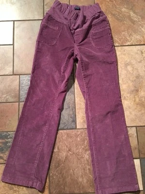 Pantalones de pana morados Gap Maternity para mujer talla 2 entrepierna 28 usados en excelente estado Foto 1 de 4