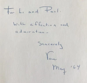 [Larry McMurtry]   INSCRIBED/First Ed.   Vera Caspary   A Chosen Sparrow   1964 - Picture 1 of 13