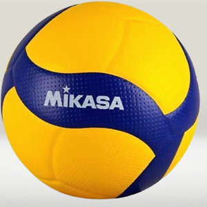 "Mikasa V200W 2019 FIVB Indoor Volleyball - Blue/Yellow - High Quality"