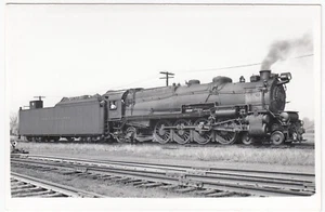 Pennsylvania Railroad ~ Engine PRR 6787 (4-8-2) Real Photo Postcard - Picture 1 of 2
