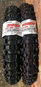 DUNLOP D952 120-18 & 21" (ROAD LEGAL) Tyre COMBO. Trail, MX, EVO, Twinshock - Picture 1 of 2