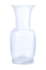 706.24 CR SAB Venini/Opal - Frozen/Vase/Crystal, Sandblast/Glass