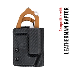 Funda multiherramienta con clip y transporte Kydex se adapta a tijeras de trauma Leatherman RAPTOR - EE. UU. - Imagen 1 de 24