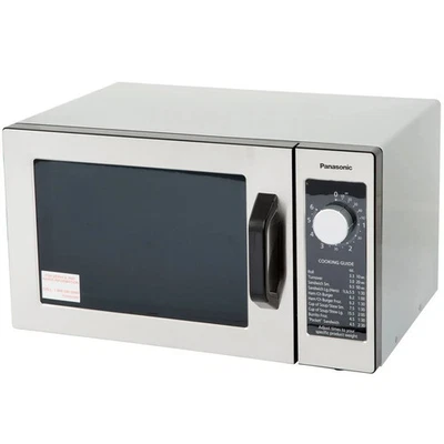 Horno microondas comercial Panasonic 0,8 pies cúbicos 1000 vatios control de dial NE-1025 Foto 1 de 2