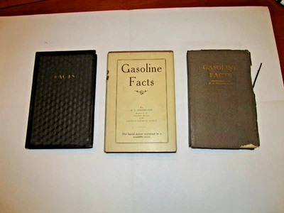 Gasoline Facts Mendelson 1926 History Auto Automobile Petroleum Gas Station lot Foto 1 de 4