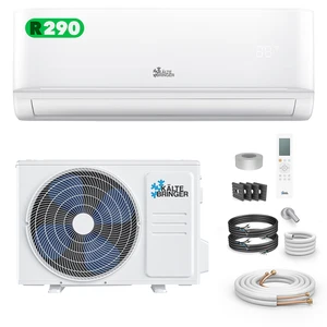 R290 Split Klimaanlage Klimagerät Heizfunktion 12000BTU Klima 3,4kW WLAN APP - Bild 1 von 11
