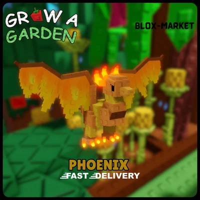 C$ 🔥Phoenix 🔥GROW A GARDEN - CHEAPEST!⚡💸