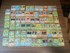 Vintage 1999 Pokemon 64 Card Lot - Picture 1 of 17