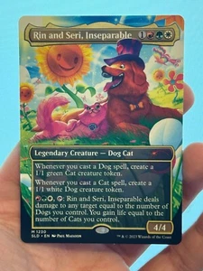 1X Rin and Seri, Unzertrennlich GRENZENLOS NEUWERTIG MTG Magic Secret Lair 90er Katze Hund - Bild 1 von 2