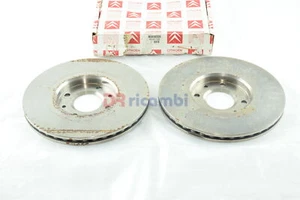 COPPIA DISCHI FRENO ANTERIORI CITROEN XANTIA XSARA ZX PEUGEOT 306 CITROEN 4246V0 - Imagen 1 de 6