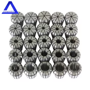 25-teiliges Spannzangen-Set ER32 Spannzangenfutter 1/16 Zoll - 3/4 Zoll Halter Federspannzangen-Set - Bild 1 von 8
