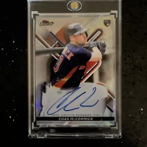2022 Topps Finest - Finest Autographs #FA-CH Chas McCormick (AU, RC) - Picture 1 of 3