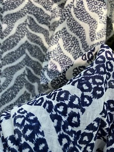 Nearly New Unused Voile Patterned Fabric - Picture 1 of 5