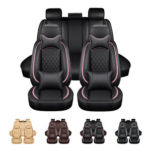 For 2000-2024 Honda Civic 3D Car Seat Cover Full Set 5 Seats Deluxe Protector