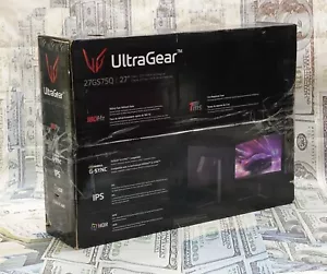 LG UltraGear 27" IPS LED NVIDIA G-SYNC AMD Freesync Gaming Monitor HDR - Picture 1 of 7