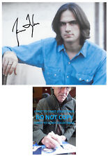 James Taylor singer guitarist signed 8x10 photo COA Proof auto Sweet Baby James