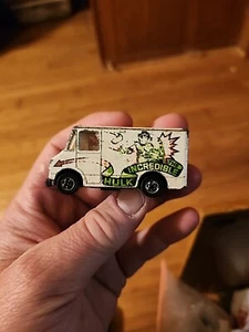 Vintage Hot Wheels The Incredible Hulk White Van Scene Machines 1976 Hong Kong - Picture 1 of 6