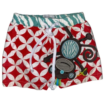 Bañador Mud Pie Bebé Niño Safari Mono Aplique Talla 0-6 Meses Foto 1 de 3